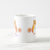 Niedliche Kawaii Hamster-Gewohnheit Kaffeetasse (Mittel)