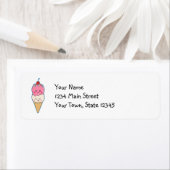 Niedliche Kawaii Ice Creme (Insitu)