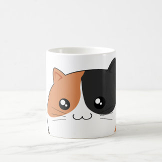 Niedliche Kawaii Kaliko Kittykatze Kaffeetasse