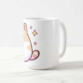 Niedliche Kawaii-Katze Kaffeetasse (VorderseiteRechts)