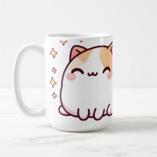 Niedliche Kawaii-Katze Kaffeetasse