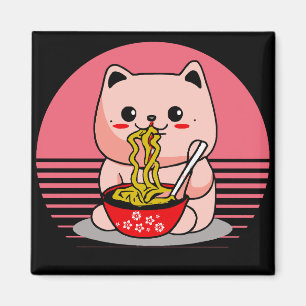 Niedliche Kawaii-Katze Magnet