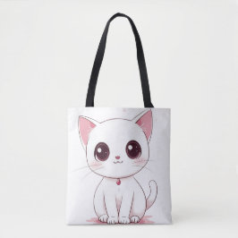 Niedliche Kawaii Katze Tote Bag Adorable Kitty Pri Tasche