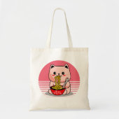 Niedliche Kawaii-Katze Tragetasche (Vorne)