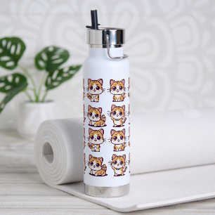 Niedliche Kawaii-Katzen, die Trinkflasche