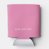 Niedliche Kawaii Katzen in Schwarz und Weiß mit Ro Dosenkühler (Rückseite)