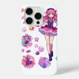 Niedliche Kawaii Magical Girl iPhone 15 Abdeckung Case-Mate iPhone Hülle