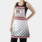 Niedliche Kawaii Marshmallows und Schokolade Schürze (InSitu)