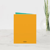 Niedliche Kawaii-Nudeln und Suppe Dankeskarte (Rückseite)