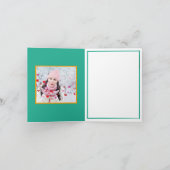 Niedliche Kawaii-Nudeln und Suppe Dankeskarte (Innenseite)