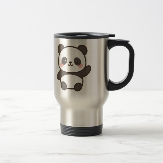 Niedliche Kawaii Panda Tasse 🐼 ☕ (Rechts)