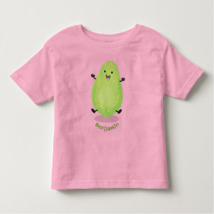 Niedliche Kawaii Papaya Pw Pfow Cartoon-Abbildung Kleinkind T-shirt