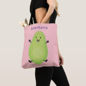 Niedliche Kawaii Papaya Pw Pfow Cartoon-Abbildung Tasche (Von Nahem)