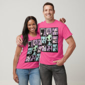 Niedliche Kawaii Pastel Goth Patchwork Gothic Grap T-Shirt (Unisex)