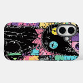 Niedliche Kawaii Pastel Goth Patchwork Gotische Cr Case-Mate iPhone Hülle (Rückseite (Horizontal))