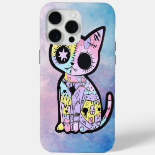 Niedliche Kawaii Pastel Goth Patchwork Gotische Cr Case-Mate iPhone Hülle