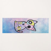 Niedliche Kawaii Pastel Goth Patchwork Gotische Cr Yogamatte (Vorderseite (Horizontal))