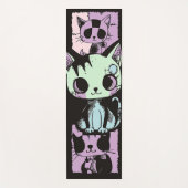 Niedliche Kawaii Pastel Goth Patchwork Gotische Cr Yogamatte (Vorderseite)