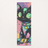 Niedliche Kawaii Pastel Goth Patchwork Gotische Cr Yogamatte (Vorderseite)