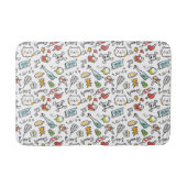 Niedliche Kawaii Pattern Badmatten Badematte (Vorderseite)