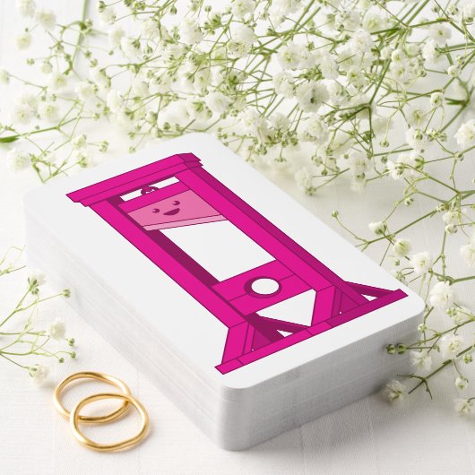 Niedliche Kawaii Pink Guillotine Tarot Card Deck Spielkarten (Insitu (Hochzeit))