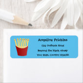 Niedliche Kawaii Pommes Fastfood Cartoon Illustrat (Insitu)