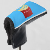 Niedliche Kawaii Pommes Fastfood Cartoon Illustrat Golf Headcover (3/4 Vorderseite)