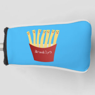 Niedliche Kawaii Pommes Fastfood Cartoon Illustrat Golf Headcover