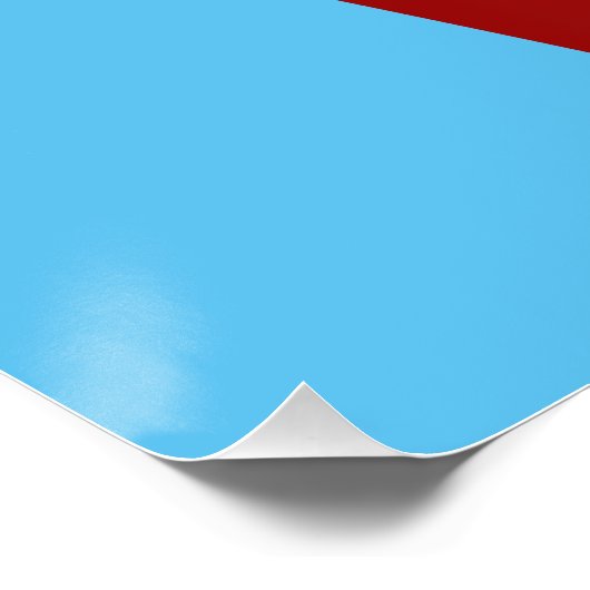 Niedliche Kawaii Pommes Fastfood Cartoon Illustrat Poster (Ecke)