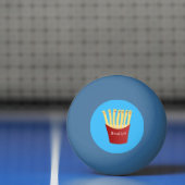 Niedliche Kawaii Pommes Fastfood Cartoon Illustrat Tischtennisball (Netto)