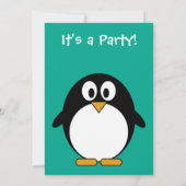 Niedliche Kawaii Pommes-Frites mit individuellem Einladung (Rückseite)