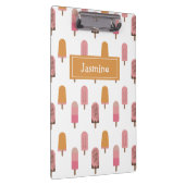Niedliche Kawaii Popsicle Iced Pops Lolly Summer L Klemmbrett (Rechts)