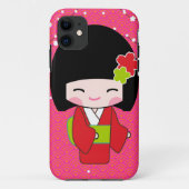 niedliche Kawaii-Puppe iPhone 11 Fall Case-Mate iPhone Hülle (Rückseite)
