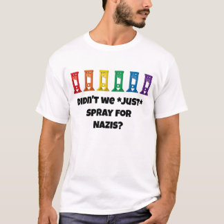 Niedliche Kawaii Rainbow Guillotine Army Weißer T T-Shirt