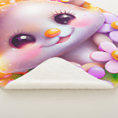 Niedliche Kawaii-Rosa-Maus Sherpadecke (3/4)