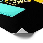 Niedliche Kawaii-Schullieferungen: Willkommen zurü Poster (Ecke)