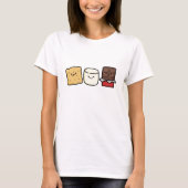 Niedliche Kawaii-Smore-Pubs T-Shirt (Vorderseite)