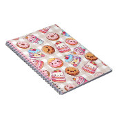 Niedliche Kawaii Süßigkeiten Leckereien Notebook Notizblock (Rechte Seite)