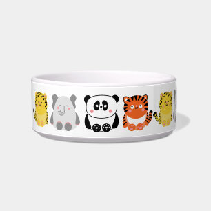 Niedliche Kawaii-Tiere mittlere personalisierte He Napf