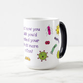 Niedliche Keime Hand waschen Erinnerung Verwandlungstasse (VorderseiteRechts)