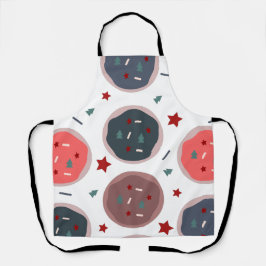 Niedliche Kekse Spinkles Bäckerei süß Schürze