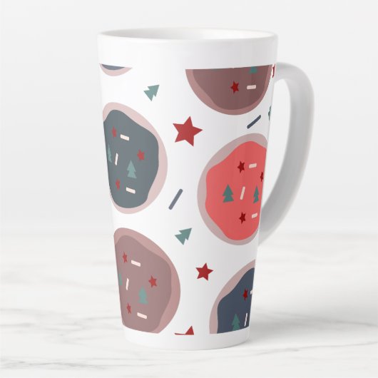 Niedliche Kekse Spinkles Bäckerei süßer Riesenkaff Milchtasse (Rechte Ecke)