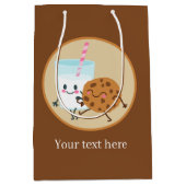 niedliche Kekse und Party Mittlere Geschenktüte (Vorderseite)