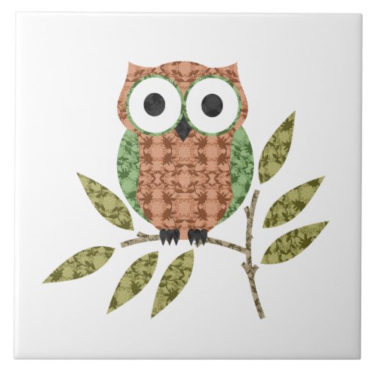 Niedliche Keramik Fliese (Vorderseite)