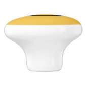 Niedliche Keramik Keramikknauf (Seitenansicht)