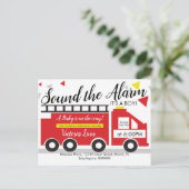 Niedliche Kfz-Kinderdusche Confetti Invi Postkarte (Stehend Vorderseite)