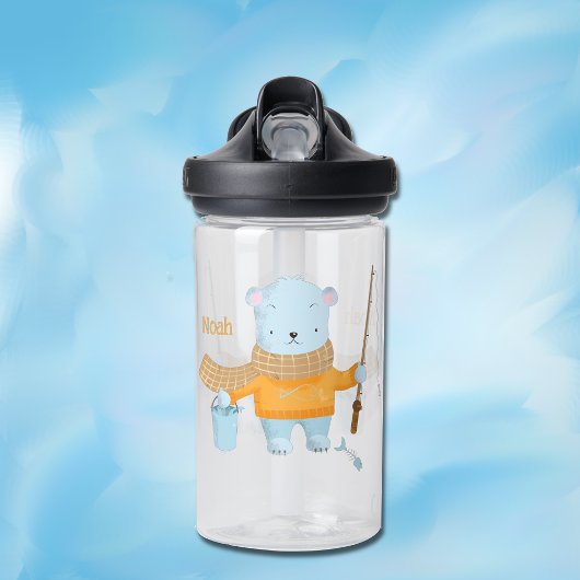 Niedliche Kid Water Flasche mit Polar Bear