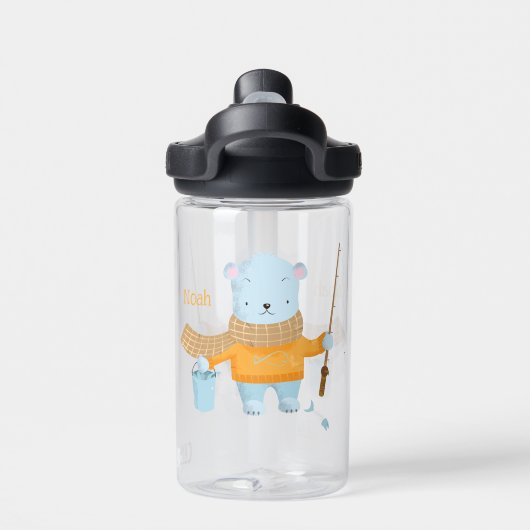 Niedliche Kid Water Flasche mit Polar Bear (Rückseite)