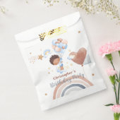 Niedliche Kids Balloon African American Buben Gebu Geschenktütchen (Versiegelt)