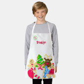 Niedliche Kids Holiday Cookies Schürze (Getragen)
